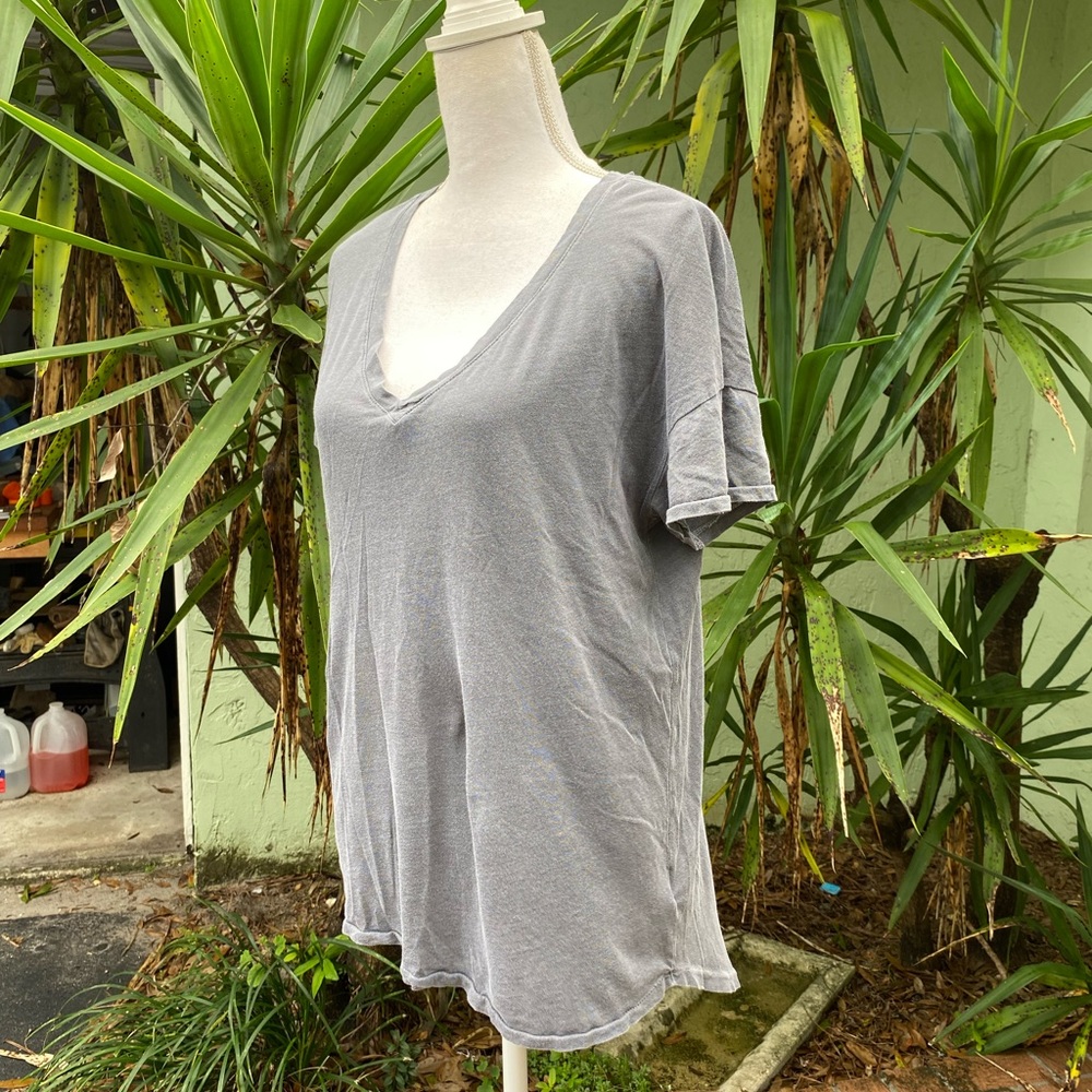 Splendid Supima Cotton Distressed Tshirt